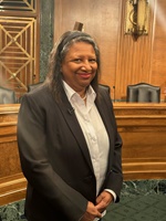 Karen Madry-Senate Banking Committee Hearing 05-09-24 Karen Madry in Senate Hearing Room